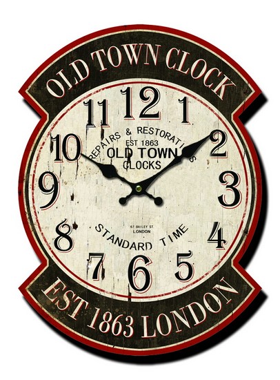 Orologio da parete 46cm Londra London muro casa vintage